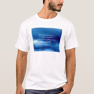 Camiseta 2 1:7 de Timothy para o deus não deram….