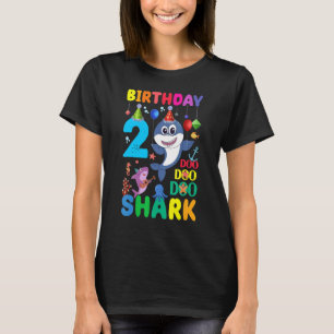 Camiseta 2 Anos Crianças de Aniversário Cozinham