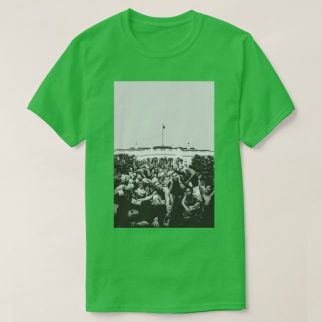 Camiseta 2 cafetões de borboleta (Frente do Design)