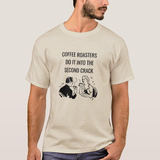  Camiseta 2 com Insinuação de Pun sobre Torrefador (Frente)