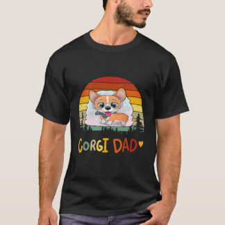 Camiseta 2 Corgi Pai Corgi
