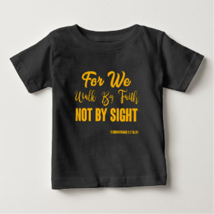Camiseta 2 Corinthians 5:7 Bíblia Verse Cotação KJV