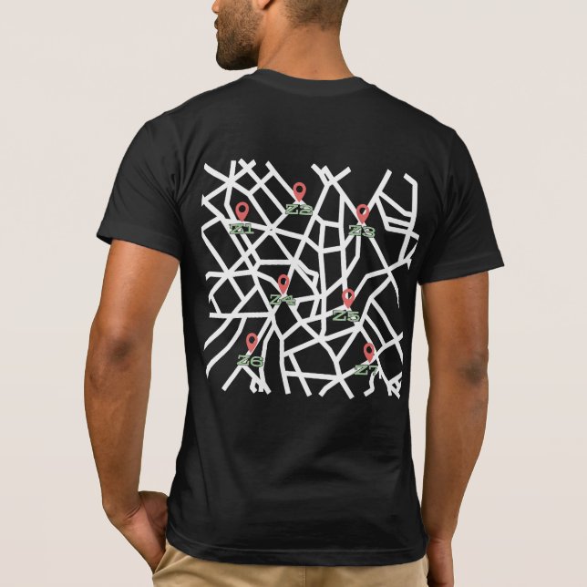 Camiseta 2 da Viagem de Estrada (Verso)