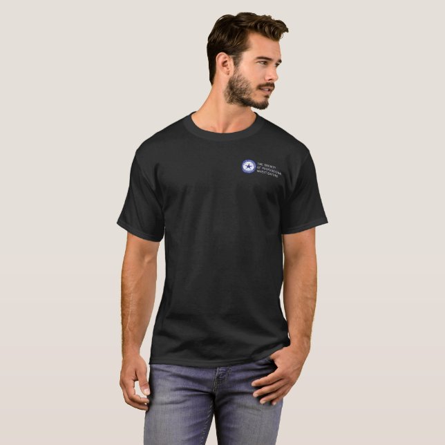 Camiseta 2 do logotipo de SPI - homens (Frente Completa)
