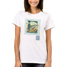 Camiseta 2 Edmonds Marsh SALMON, de MULHERES