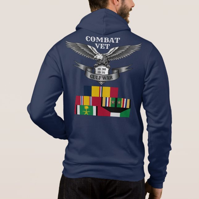 CAMISETA 2 ESTRELAS COMBATEM A GUERRA DO GOLFO EFP (Verso)