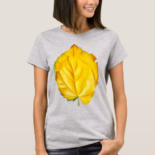 Camiseta 2 Folhas Amarelas   Georgia O'Keeffe  