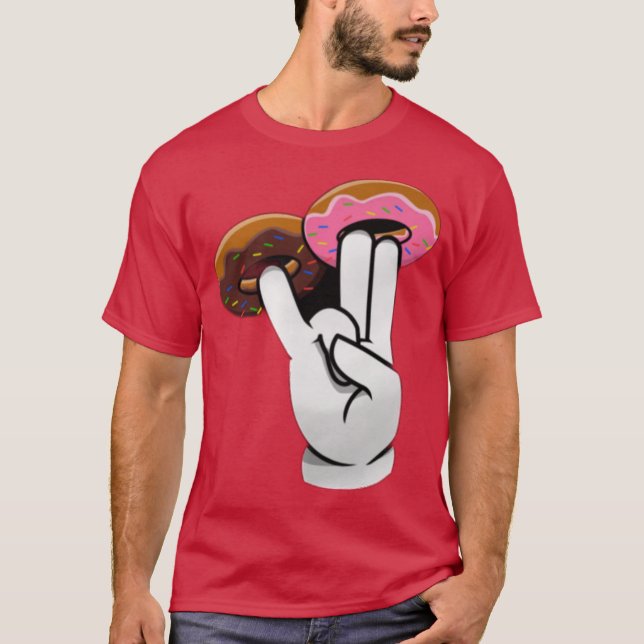 Camiseta 2 In The Pink 1 In the Stink Dirty Donut Funny Gif (Frente)