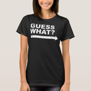 Camiseta 2 Lados Adivinhem Que Piada de Pai punny Bumbum de