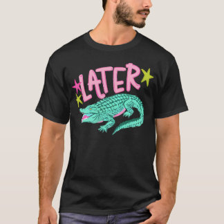 Camiseta (2 Lados) Jacaré Sul Depois Enquanto Crocodilo