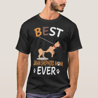 Camiseta 2 Melhor Mãe Pastor Alemão de Todos os Tempos