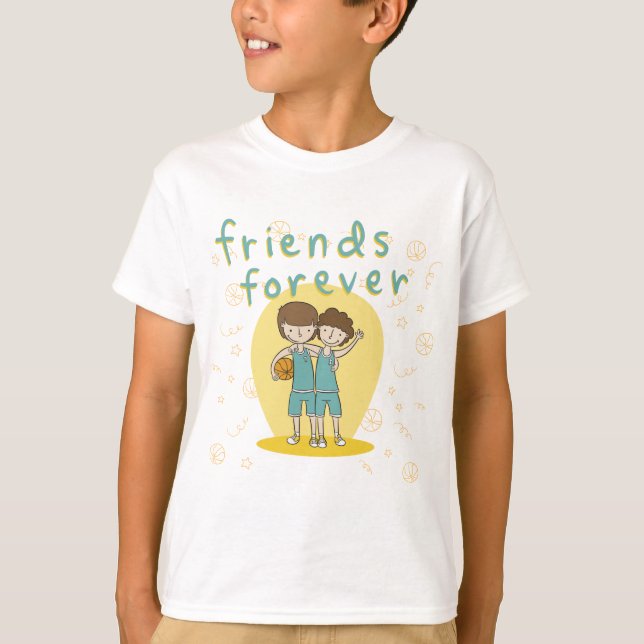 Camiseta 2 melhores amigos do Cara (Frente)