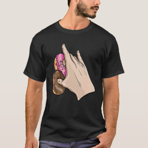 Camiseta 2 No Rosa 1 Na Piada Suja Fedorenta Para Rosquinha