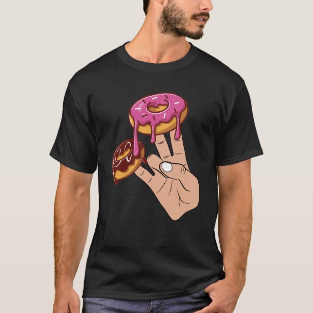 Camiseta 2 No Rosa 1 No Cheiro Engraçado Humor Sujo (Frente)