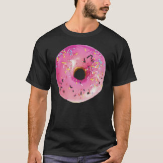 Camiseta 2 No Rosa 1, No Fusível Gif De Rosquinha Suja