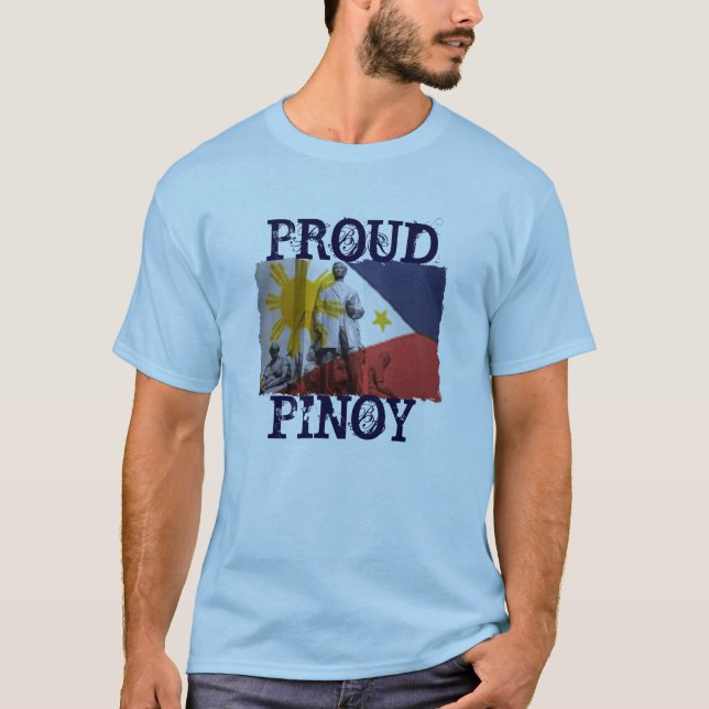 CAMISETA 2 ORGULHOSOS SEJAM PINOY (Frente)