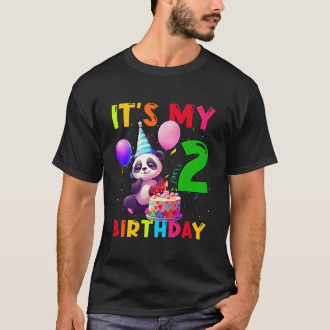 Camiseta 2 Panda 2º Panda (Frente)