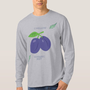 Camiseta (2) Para Homens - cheio De Berry Azul