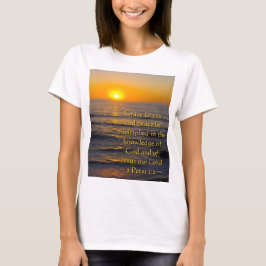 Camiseta 2 Peter 1:2