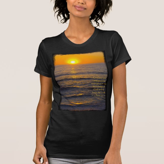 Camiseta 2 Peter 1:2 (Frente)