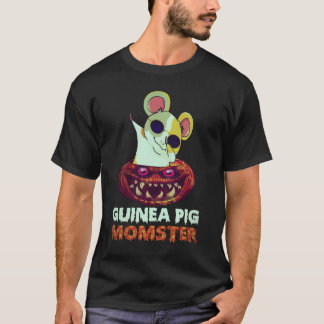 Camiseta 2 Porquinho-da-índia Momster Dia das Bruxas