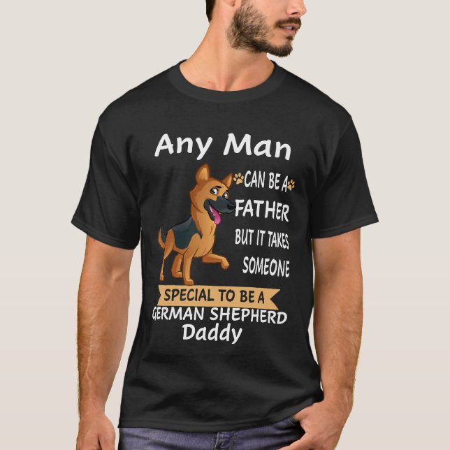 Camiseta 2 Qualquer Homem Pode Ser Pai Mas É Preciso Alguém (Frente)