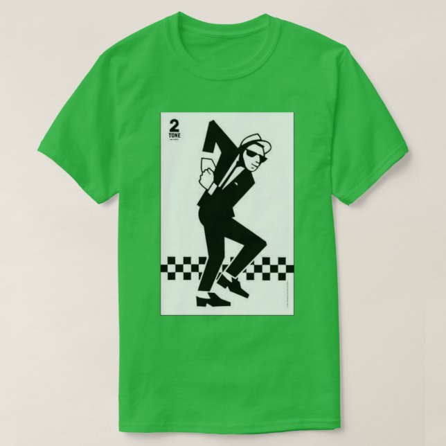 Camiseta 2 Tone Ska Music  (Frente do Design)
