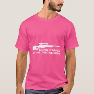Camiseta 2A Alteração Segundo - Distância social de longo a