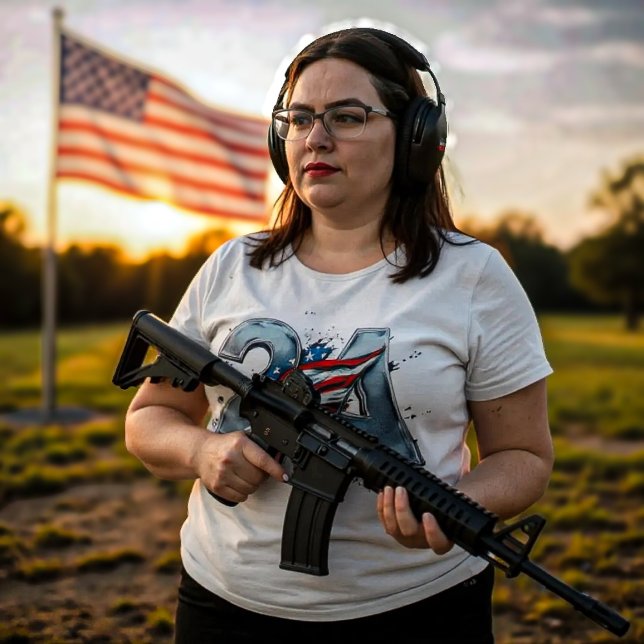 Camiseta 2A Chá de tamanho mais feminino (Criador carregado)