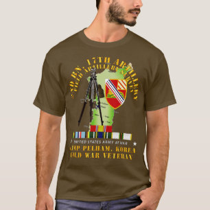 Camiseta 2Bn 17th FA Survey w KOREA DEF AFEM COLD SVC