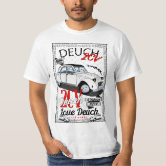 Camiseta 2CV cartaz