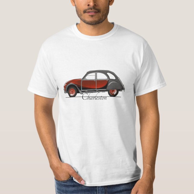 Camiseta 2CV Citroen Charleston (Frente)
