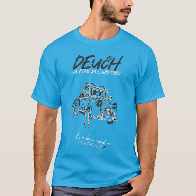 Camiseta 2cv drawn (Frente)