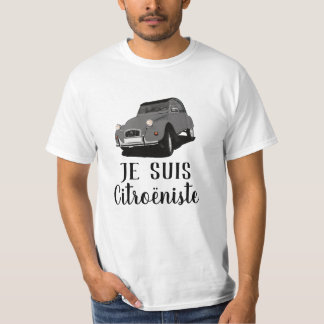 Camiseta 2CV - Je suis 