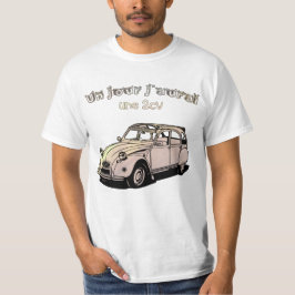 Camiseta 2cv plustard