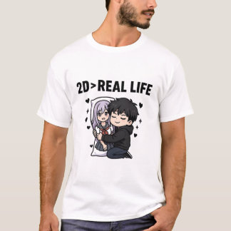 Camiseta 2D > Real Life