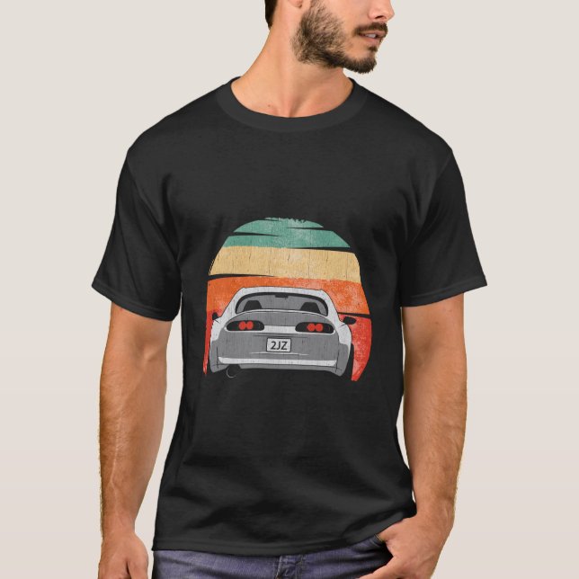 Camiseta 2Jz Presente Vintage Supra (Frente)