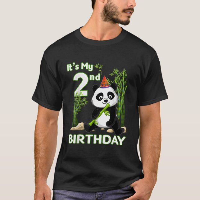 Camiseta 2Nd 2 Py Animal Panda (Frente)