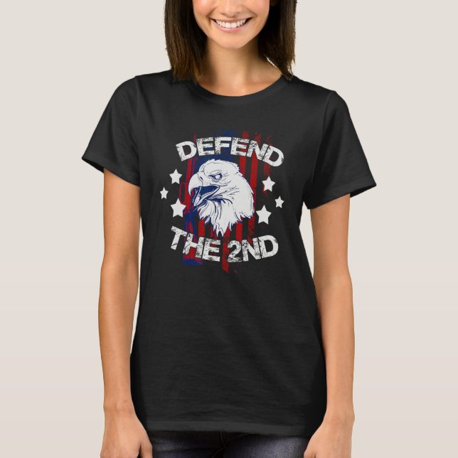Camiseta 2nd Amendment Right To Bear Arms Gun T Shirt_1 (Frente)