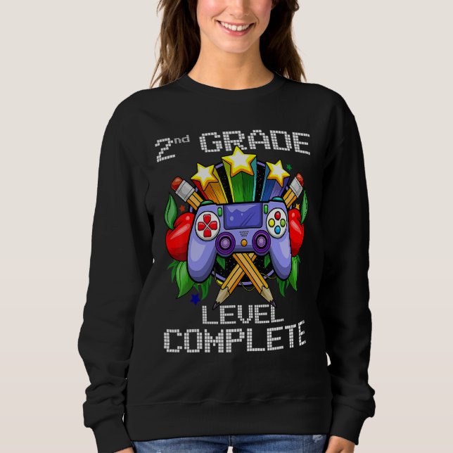 Camiseta 2nd Grade Level Complete Back To School  Boys Girl (Frente)