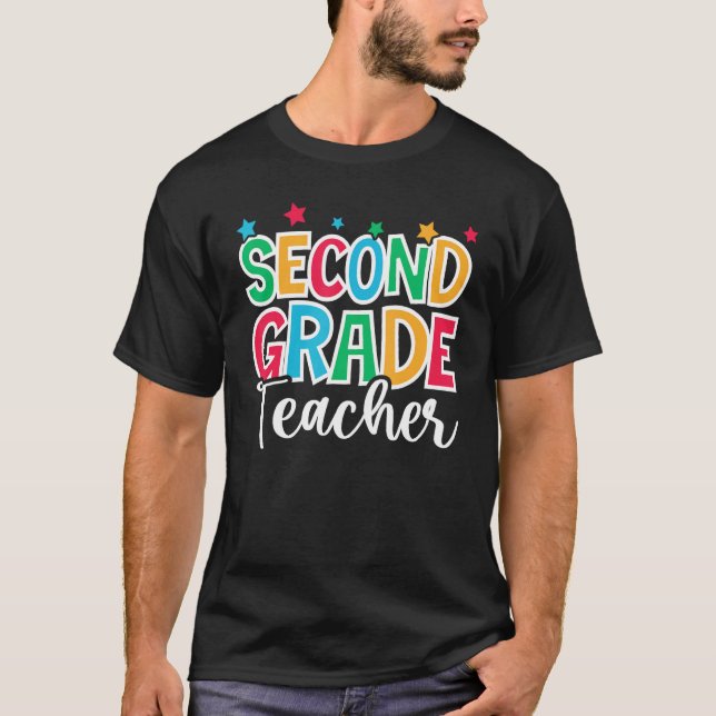 Camiseta 2nd Grade Teacher First Day of School Welcome Back (Frente)