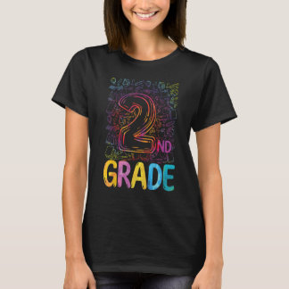 Camiseta 2nd Grade Tie Dye Teachers Kids Back to School 202