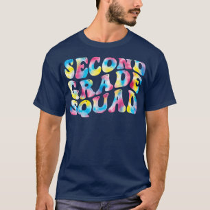 Camiseta 2nd second grade squad teacher Back To School Retr