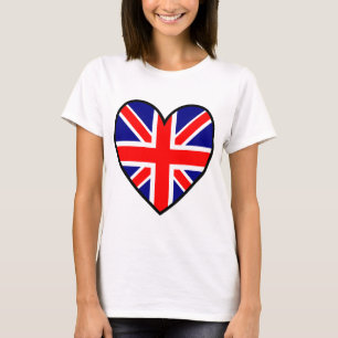 Camiseta 2unionjackheart