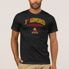 Camiseta 3ª Divisão Armada - Militar dos EUA