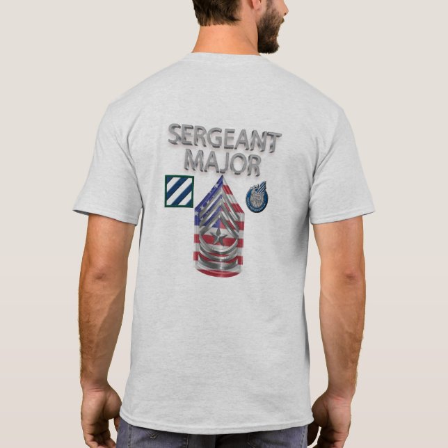Camiseta 3ª Divisão de Infantaria Sargento Major (Verso)