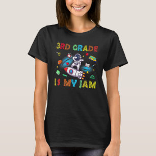 Camiseta 3ª Série É Minha Paixão Astronauta Fazendo Dab Tea