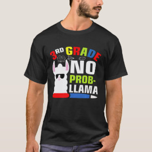Camiseta 3ª série sem prob Llama 3ª série sem prob Llama P