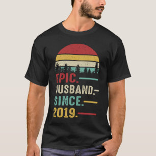 Camiseta 3º aniversário de casamento Presente para ele mari