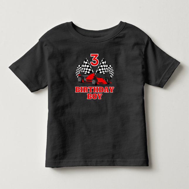 Camiseta 3º Aniversário Infantil  (Frente)